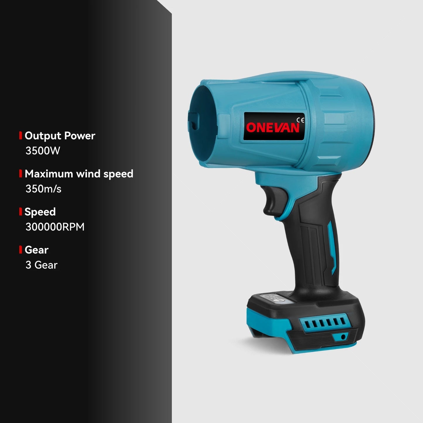 Soplador de Aire Eléctrico Inalámbrico