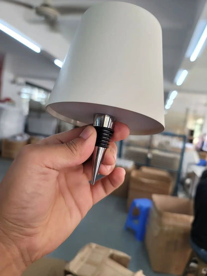 Lámpara LED Inalámbrica para Botella de Vino