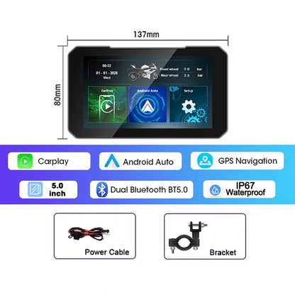 Pantalla para Motocicleta con CarPlay y Android Auto