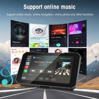 Pantalla para Motocicleta con CarPlay y Android Auto